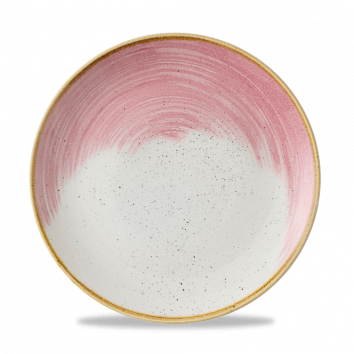 26cm Stonecast Accents Petal Pink Coupe Plate