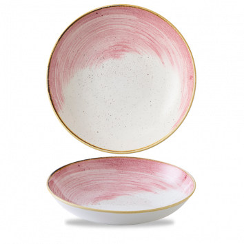 Stonecast Accents Petal Pink Coupe Bowl