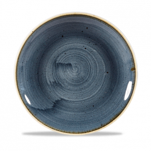 16.5cm Stonecast Blueberry Coupe Plate