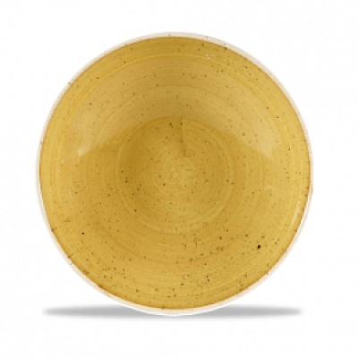 Stonecast Mustard Yellow Coupe Bowl