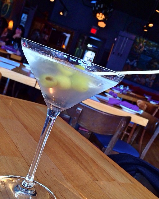 Dirty Vodka Martini