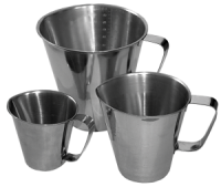 Stainless Steel Graduated Jugs & Buckets