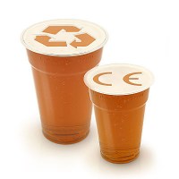 Plastic Beer Glasses