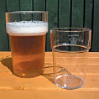 Reusable Plastic Beer Glasses
