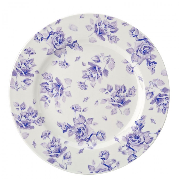 Heritage Vintage Wide Rim Plate 'Faith' 25cm / 10inch Wholesale