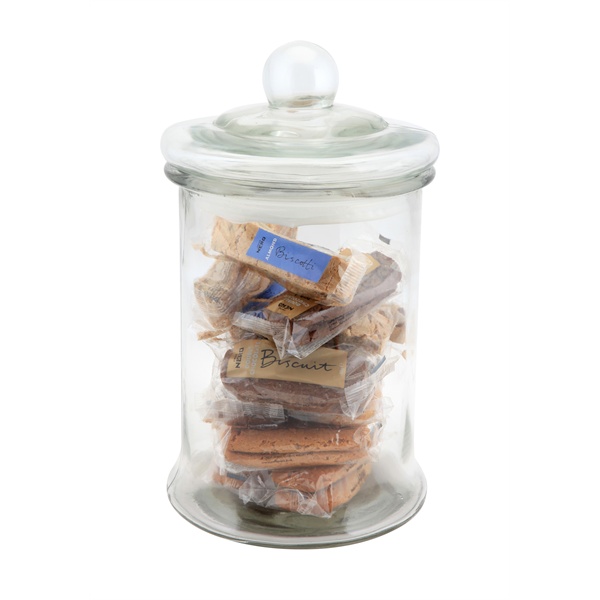 Extra Large Biscotti Jar | Glass Storage Jar | Display Jar | Biscuit ...