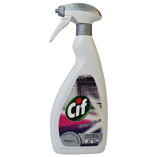 750ml Cif Oven & Grill Cleaner Trigger Spray Cif Oven & Grill Cleaner