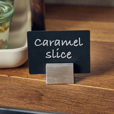 Aluminium Sign Holder | Metal Sign Holder | Mini Chalkboard Holder