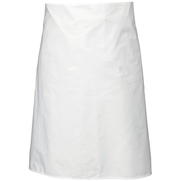 White shop apron skirt