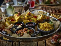 Stainless Steel Sharing Platter