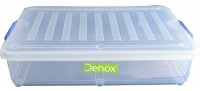 40ltr Storage Box with Clip Handle on Wheels
