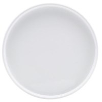 White Porcelain Low Presentation Plate 