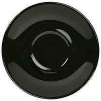 Black Espresso Saucer