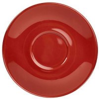 Red Espresso Saucer