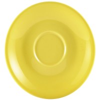 Yellow Espresso Saucer