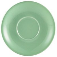 135mm Green Porcelain Saucer