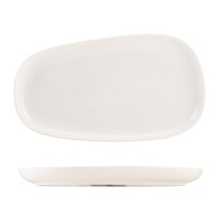 WhiteOrganicRectangularPlate