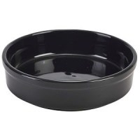 130mm Black Round Dish