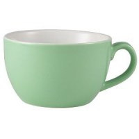 25cl Green Porcelain Bowl Shaped Cup
