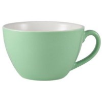 34cl Green Porcelain Bowl Shaped Cup
