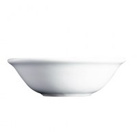 White Porcelain Oatmeal Bowl