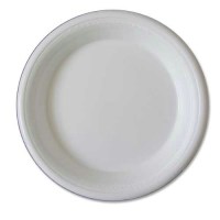 Round Polystyrene Plate 6inch / 15cm