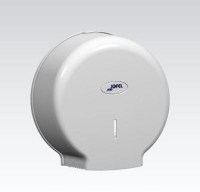 JLM Jumbo Toilet Roll Dispenser WHITE PLASTIC