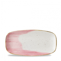 Stonecast Accents Petal Pink Oblong Plate