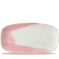 Stonecast Accents Petal Pink Oblong Plate