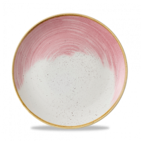 26cm Stonecast Accents Petal Pink Coupe Plate