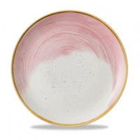 28.8cm Stonecast Accents Pink Coupe Plate