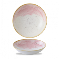 Stonecast Accents Petal Pink Triangle Plate