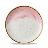 21.7cm Stonecast Accents Petal Pink Coupe Plate