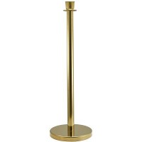 Brass Plated Barrier Post