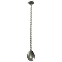 27cm Vintage Bar Spoon with Disc Muddler End