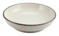 Round Coupe Bowl SERENO BROWN Rustic Terra Stoneware