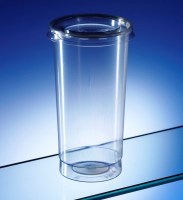 Anti-Spiking Plastic Hi Ball Tumbler & Lid 35.5cl / 12oz