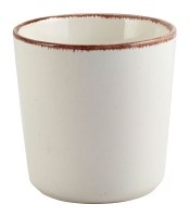 Conical Food-Chip Cup SERENO BROWN Rustic Stoneware