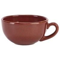 30cl RED Rustic Stoneware Cup
