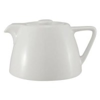 Economy Conic White Porcelain Teapot