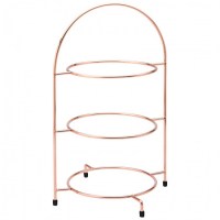  3 Tier Copper Cake Stand