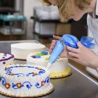 Disposable Blue Piping Bag