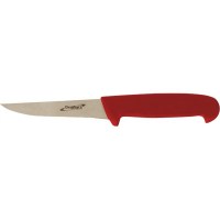 Red Rigid Boning Knife
