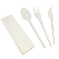 Individually Wrapped Disposable Cutlery Set