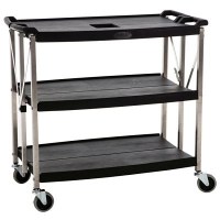 Foldable 3 Tier Serving Trolley