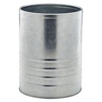 Galvanised Steel Can Table Caddy