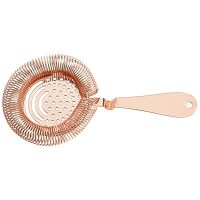 Copper Sprung Julep Bar Strainer