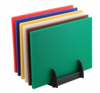 High Density Chopping Board Set with Rack