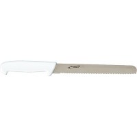 White Serrated Slicing Knife