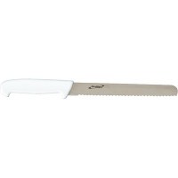 White Serrated Slicing Knife